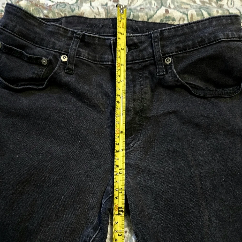 ✨2/$25 American Eagle Mens Classic Black Next Level Flex Jeans